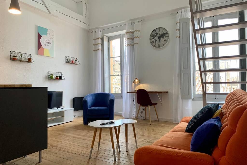 Duplex Carcassonne Centre Apartment Exterior foto